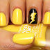 Nail Design Yellow