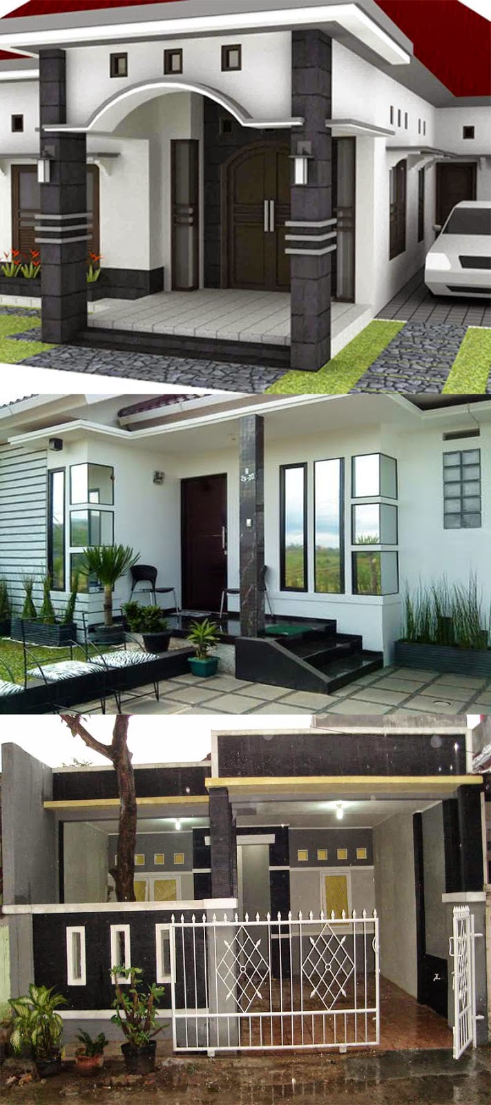 Kumpulan Desain Rumah Minimalis Modern Contoh Model Teras Rumah