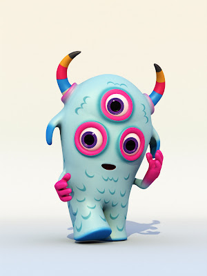 Cute 3D Characters by Teodoru Badiu Seen On lolpicturegallery.blogspot.com