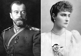 Nicholas II and Alix 