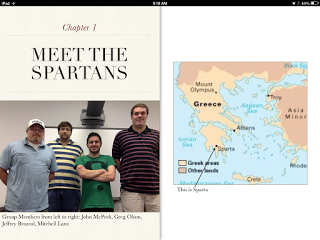 Picture of the iBook for the Spartan EDM 310 group