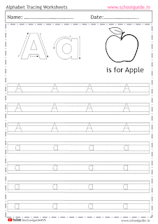 Alphabet Tracing Worksheet