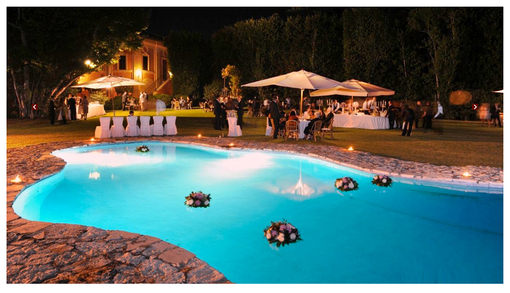 Floating Pool Decorations For Wedding