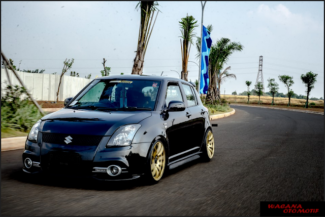 Modifikasi Suzuki Swift Velg 17 ceper