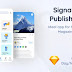 Signal News Publishing App Sketch Template Review