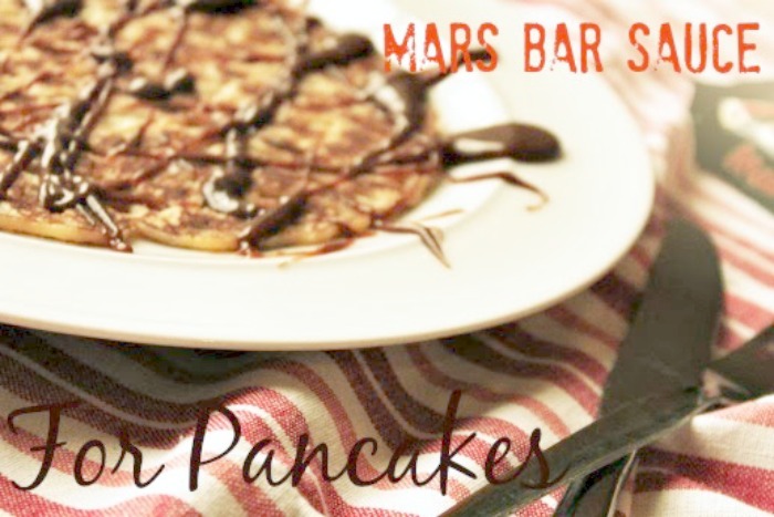 Mars Bar Sauce for Pancakes