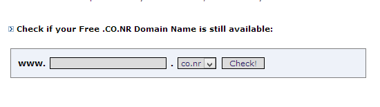 free domain name