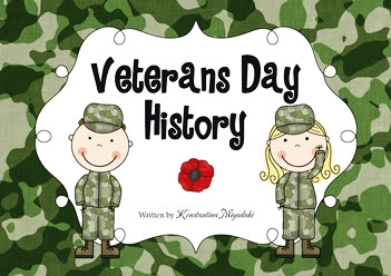 Veterans Day Social Studies  History PreK and Kindergarten