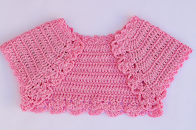 3 - Crochet Imagen Lindo bolero a crochet y ganchillo muy fácil y sencillo por Majovel Crochet.