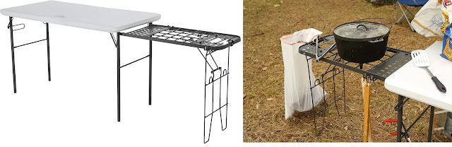 1. Lifetime 4-foot Tailgate Table