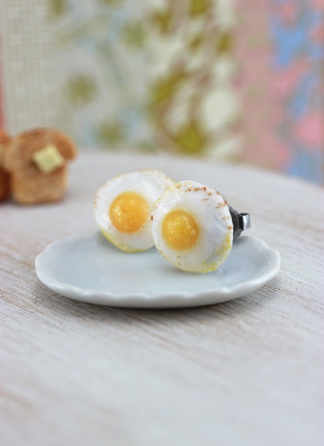 Miniature food jewellery