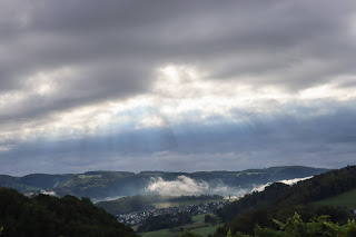 Blick über das Laufental bei Aesch