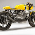 Yellow Cafe Racer