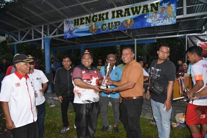 Hengki Irawan Cup I Berakhir, Tandikek Selatan Akhirnya Keluar Sebagai Juara