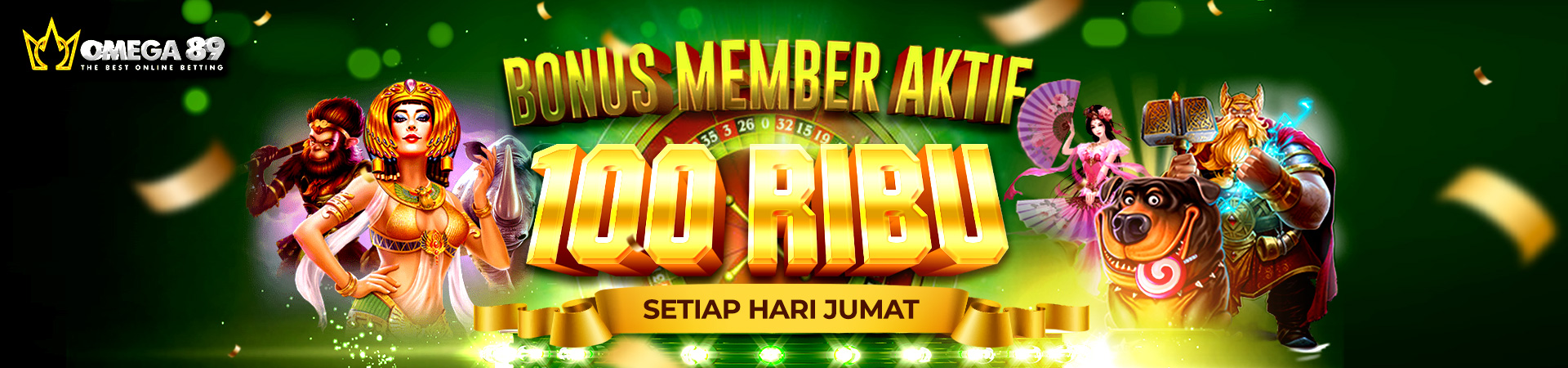 Bonus Member Aktif 100 rb