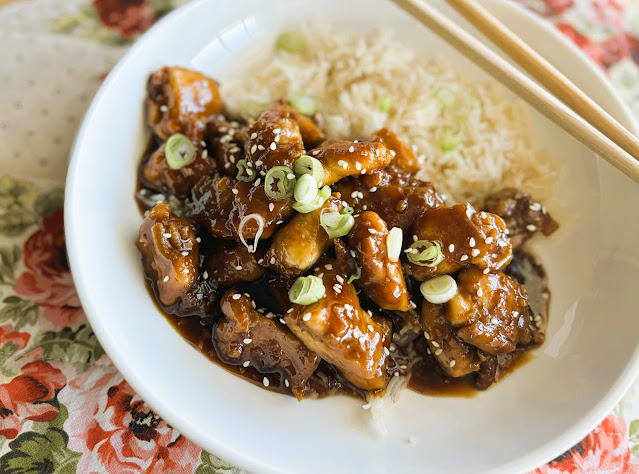 Oven Baked Sesame Chicken