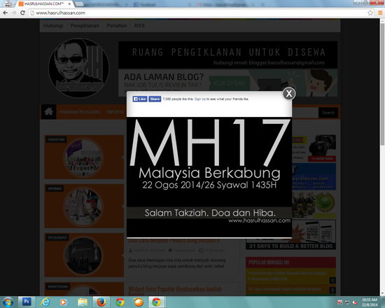 Blogger Malaysia berkabung MH17