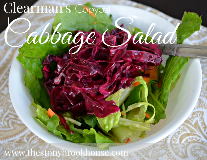 Clearman's Copycat Cabbage Salad