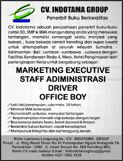 KARIR KERJA CV. Indotama Group