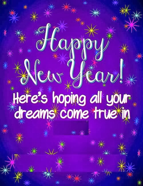 Top Happy New Year Sms Wishes With Clipart 2015