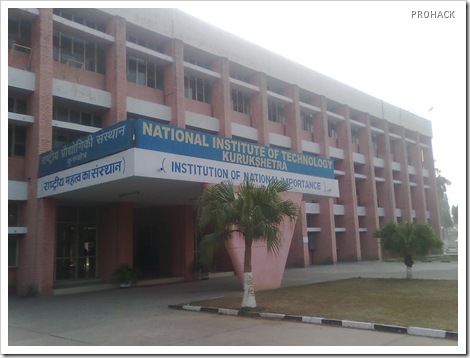 NIT KU - The Institute of National Importance