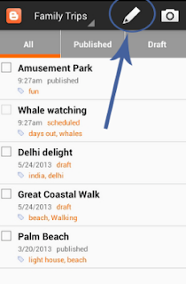 CARA BUAT BLOG GRATIS DI BLOGGER DENGAN HP ANDROID