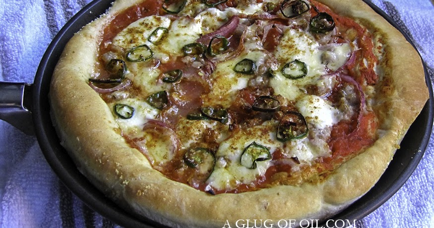American Hot Pizza Pie Jamie Oliver A Glug Of Oil