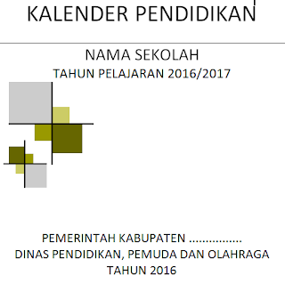 Contoh Cover Kaldik 2016/2017