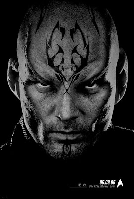 Star Trek Black and White Character Movie Posters - Eric Bana as Nero