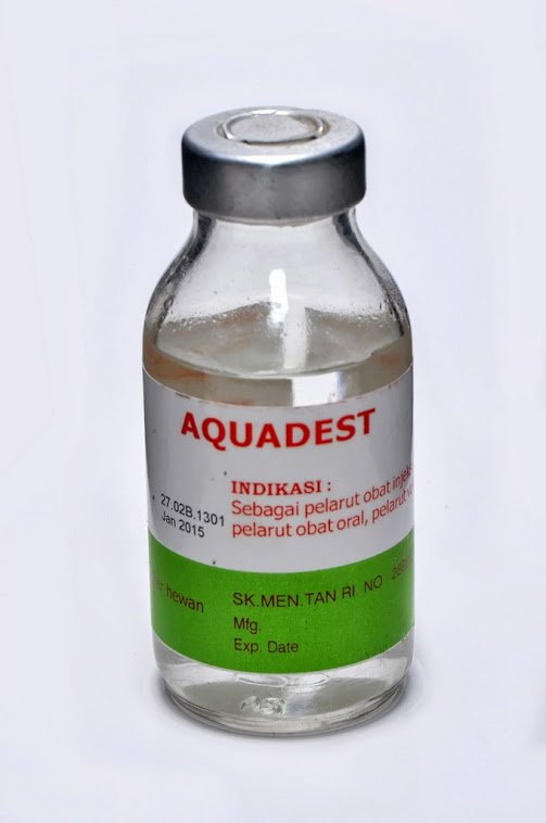 AQUADEST 500 ml 100 ml 08562951505