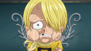 ワンピースアニメ ジェルマ66 サンジ 幼少期 SANJI GERMA 66 Child ONE PIECE