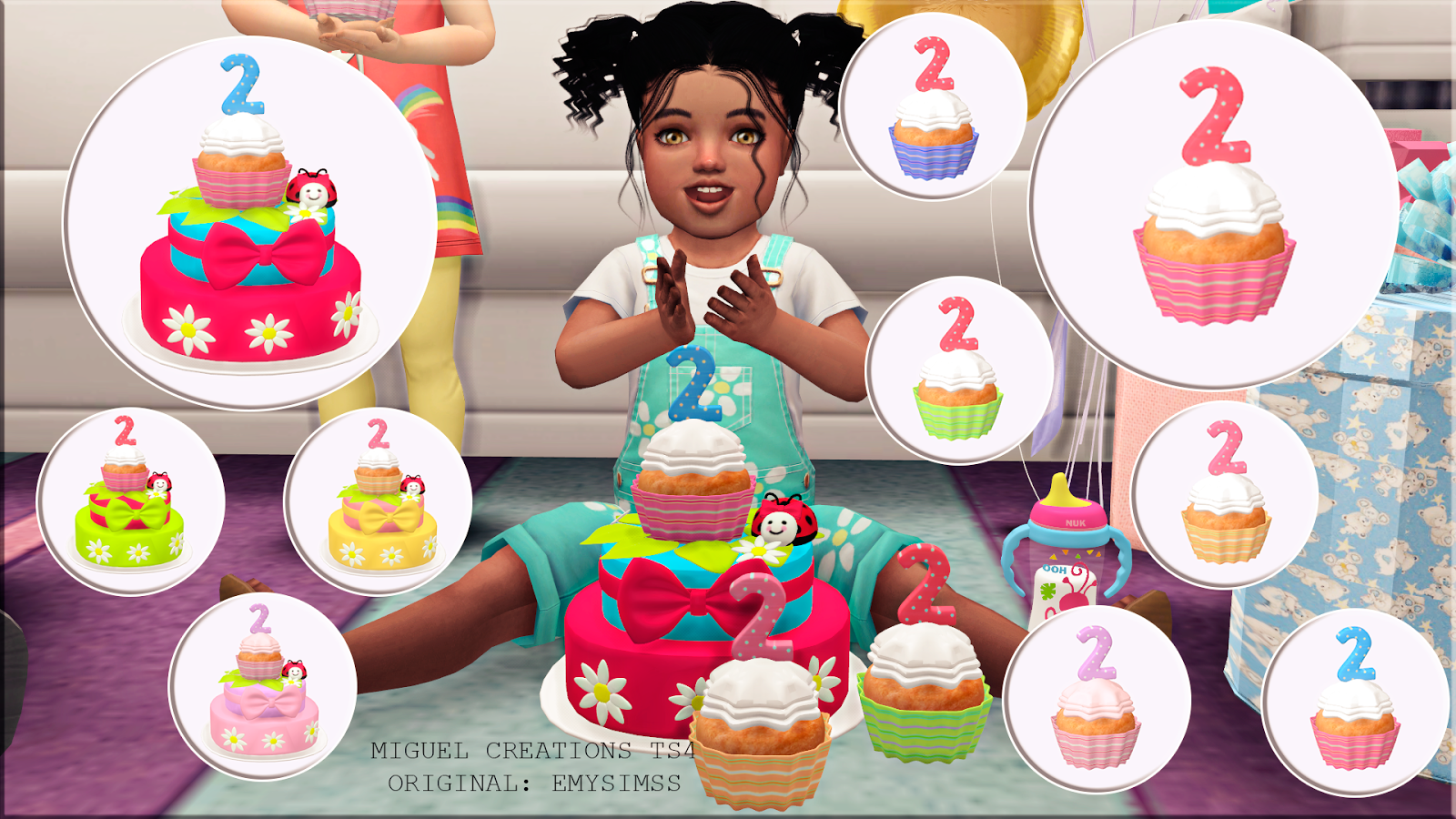 Miguel Creations TS4 Girl s Birthday 