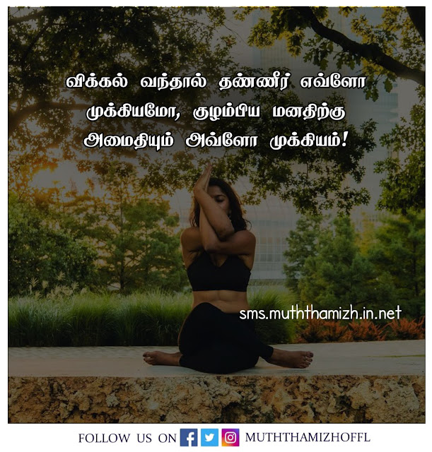 Amaithi Quotes in Tamil Image