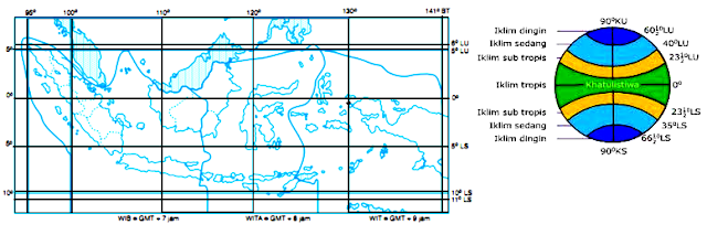 Letak Geografis, Astronomis & Geologis Indonesia
