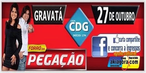 Forro da pegação, 27 em Gravatá.