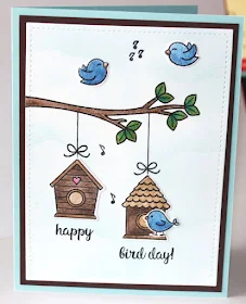 Sunny Studio Stamps: A Bird's Life Card by Gail