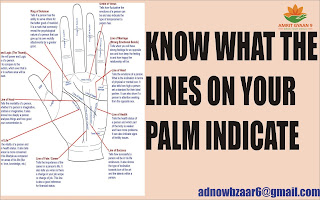 KNOW WHAT THE LINES ON YOUR PALM INDICATE
