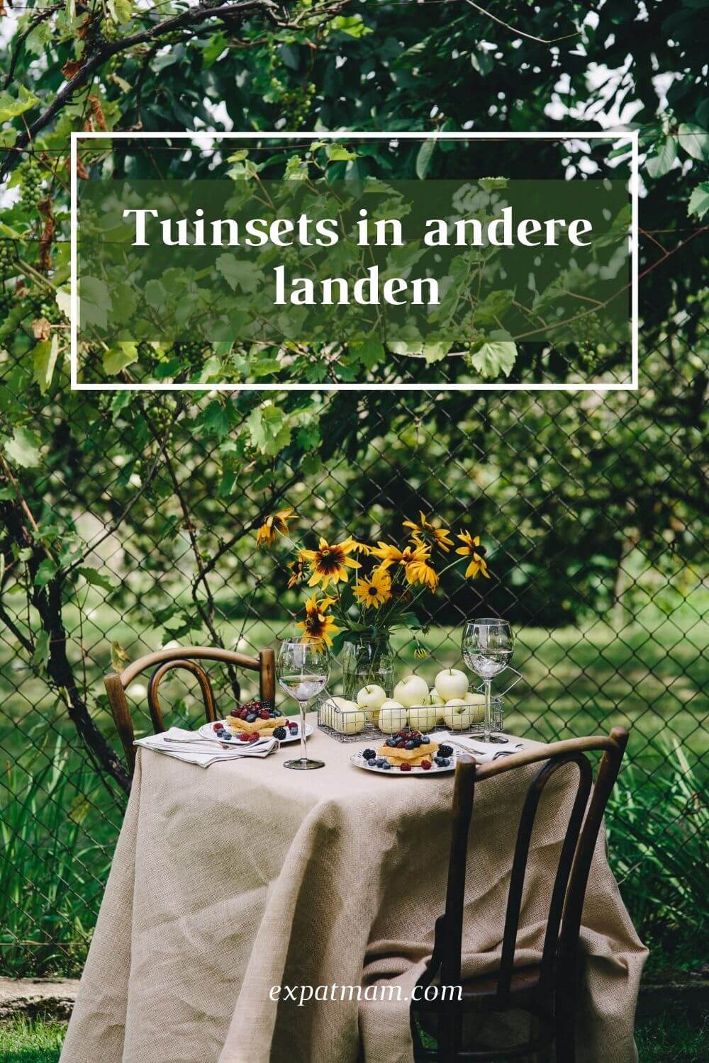 tuinset buitenland