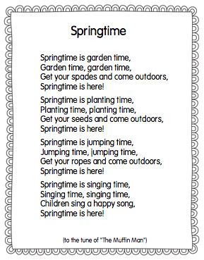 Spring Poem For Kids 9
