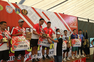 Wamenkumham Apresiasi Sportivitas dan Semangat Kekeluargaan dalam Turnamen Tenis Pemasyarakatan Open