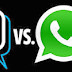 WhatsApp vs. Blackberry, ¿quién gana?