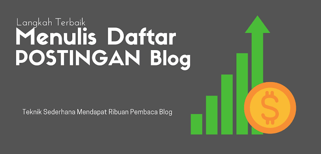 Daftar posting blog