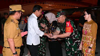 Pj Gubernur Sumatera Utara sambut Kedatangan Presiden di Bandara Kualanamu