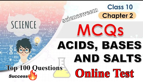 Top 100 MCQS : Acid Base Salt