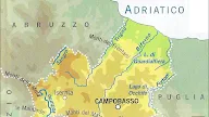 Cartina Fisica Molise
