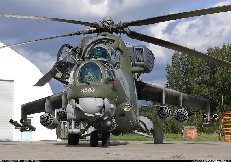 Russian Mi-35 Attack Helicopter