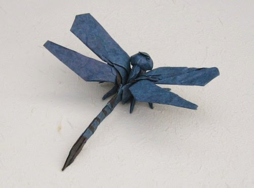 Kids Origami Instructions Easy Dragonfly Origami