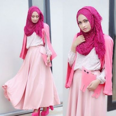 45 Trend Model Baju Muslim Desain Terbaik 2021
