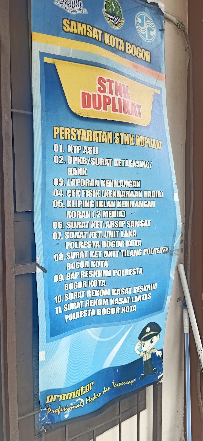 Mengurus STNK Yang Hilang