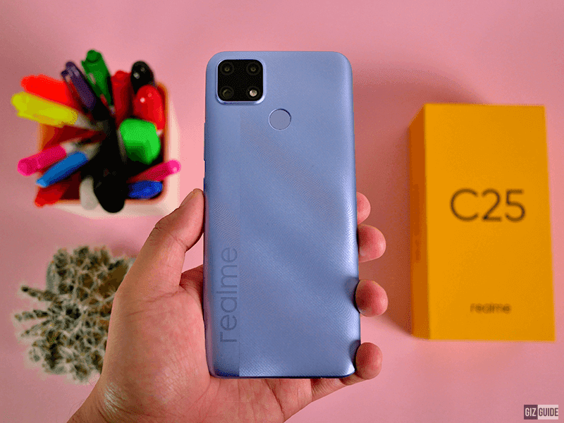 realme C25 has the superior build